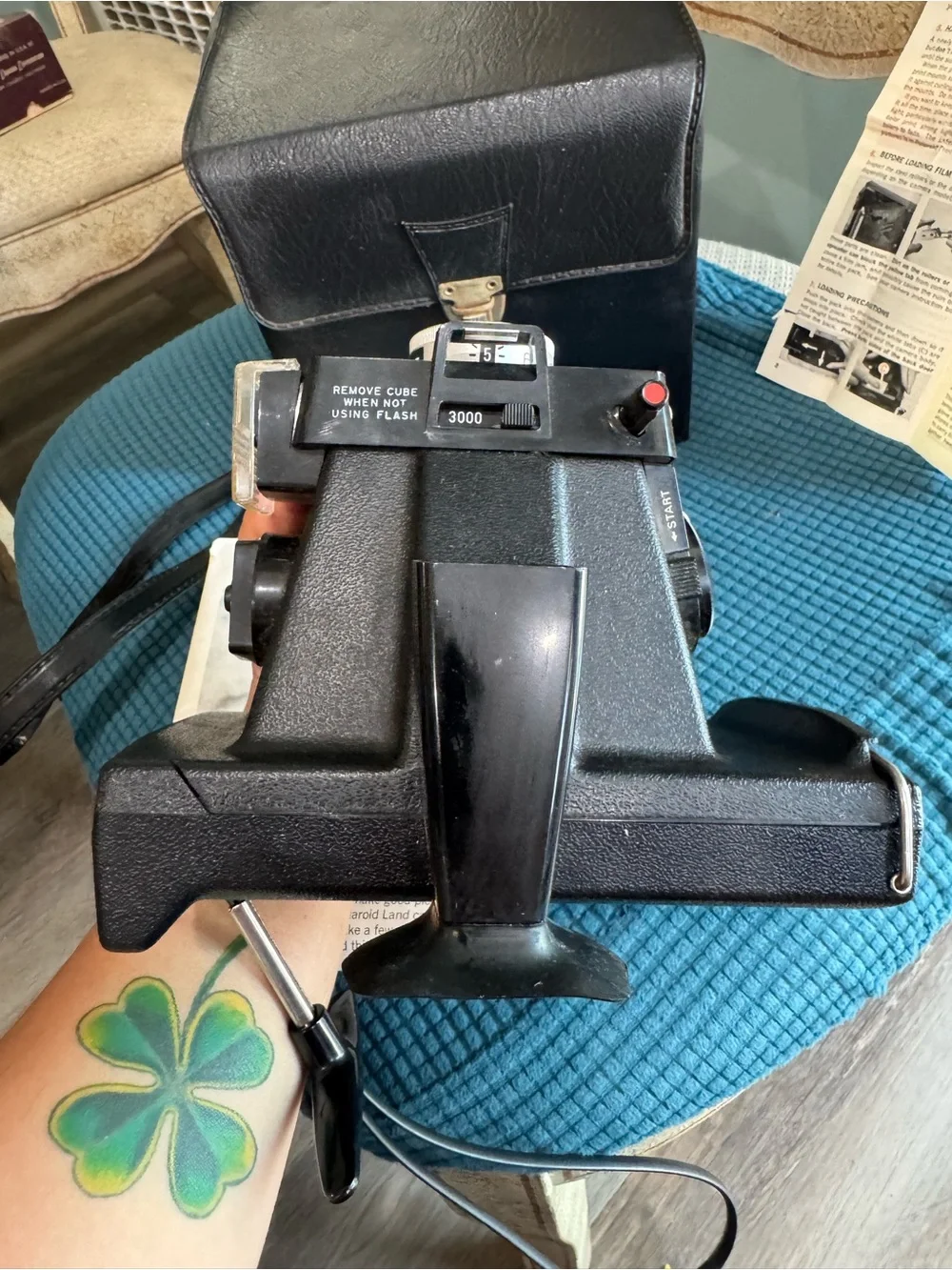 Vintage Polaroid Colorpack III Land Camera Untested